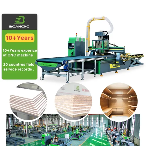 BCAMCNC 5 Axis CNC Router Machine 1325 Wood Work CNC Router, Wood CNC Router for Cutting Tools.