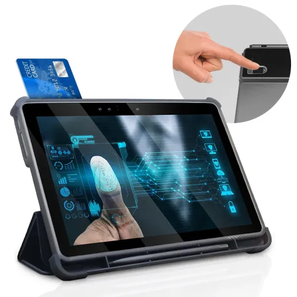 New Fintech 10.1 Inch Payment Tablet Inserting Rfid Card Reader