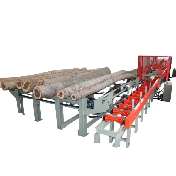 "Hanvy Machinery: 8ft Smart Wood Log Cutting Saw for Beech"