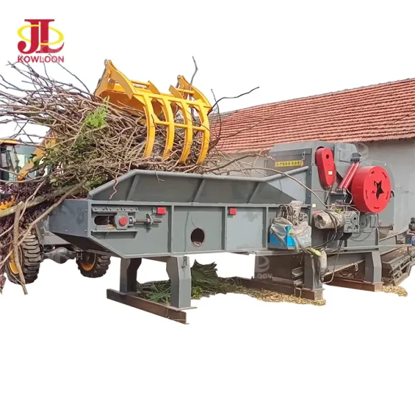 "Affordable 15 Tons per Hour Wood Shredder Chipper: Perfect for Efficient Wood Processing"