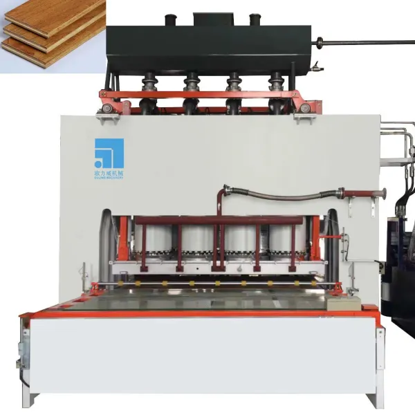 "Semi-Automatic Laminate Wood Parquet Flooring Hot Press Machine: Boosting Efficiency in Wood Flooring Production"