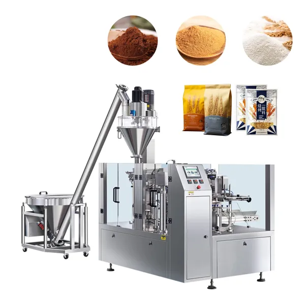Automatic Powder Premade Pouch Coffee Tea Filling Packing Machine