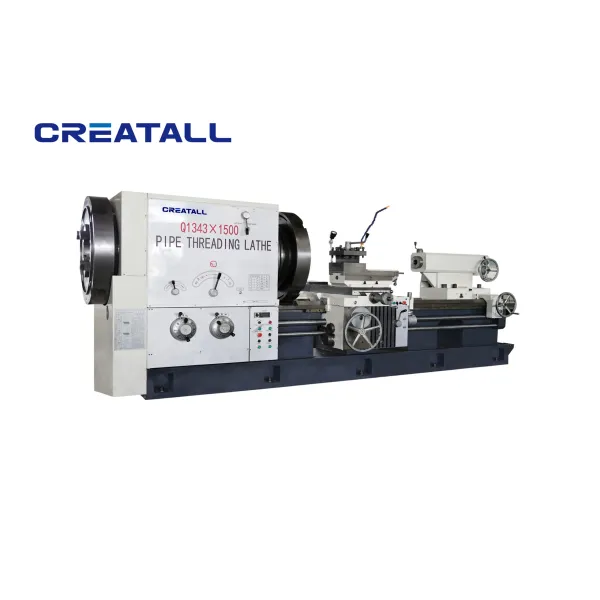 Pipe Threading lathe Q1343 Handle Pipe Threading Machine for Oil industry Machine Tool