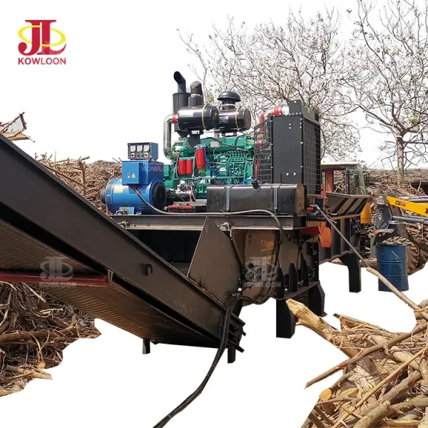 15 Tons Per Hour Drum Wood Chipper for Efficient Wood Processing