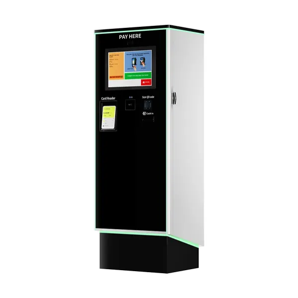 Realpark Cutting-edge Payment Station Integrated Parking Management System with Cash Pay and Mobile Pay Machine