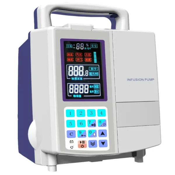 Medical equipment full touch screen hospital iv infusion pump for ICU room