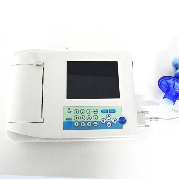 CE and ISO approved portable electronic digital medical Spirometer