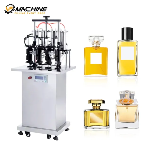 High Precise Semi-Automatic Vacuum Perfume Filling Machine: