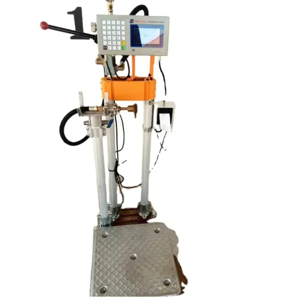 LPG Cylinder Filling Scale Machine: Equipped with Receipt Printer and Mechanical Valve