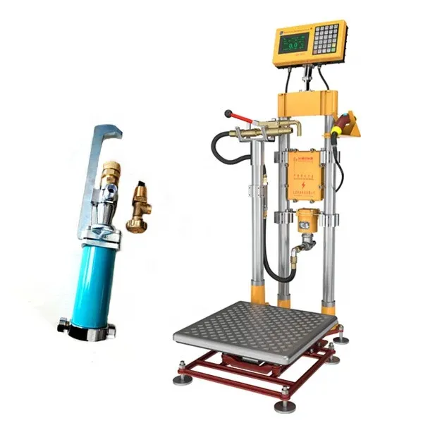 ATEX Explosion-Proof Automatic Cut-Off LPG Propane Gas Refilling Scales