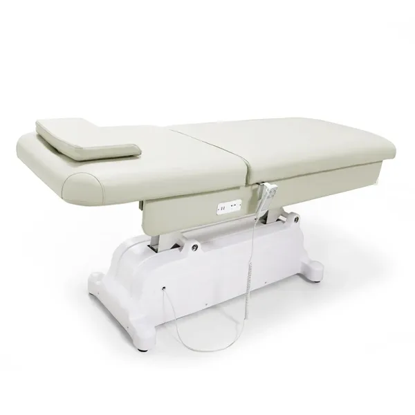 Custom Electric 3 Motor Facial Eyelash Spa Treatment Bed Beauty Salon Furniture Electric Massage Bed