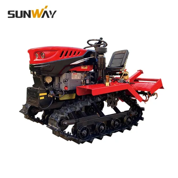25hp 25 Horsepower Agricultural Rubber Wide Engineered Track Tractor Farm Mini Crawler Tractor