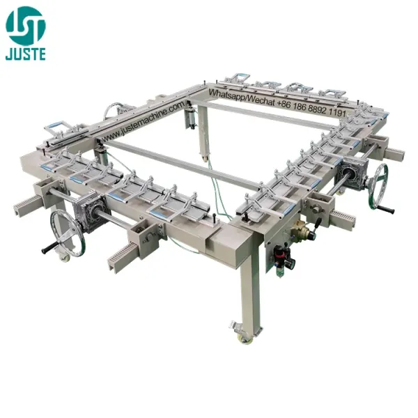 Silk Screen Printing Mesh Stretching Machine Pulling Machine For Electrical Automatic Screen Frame