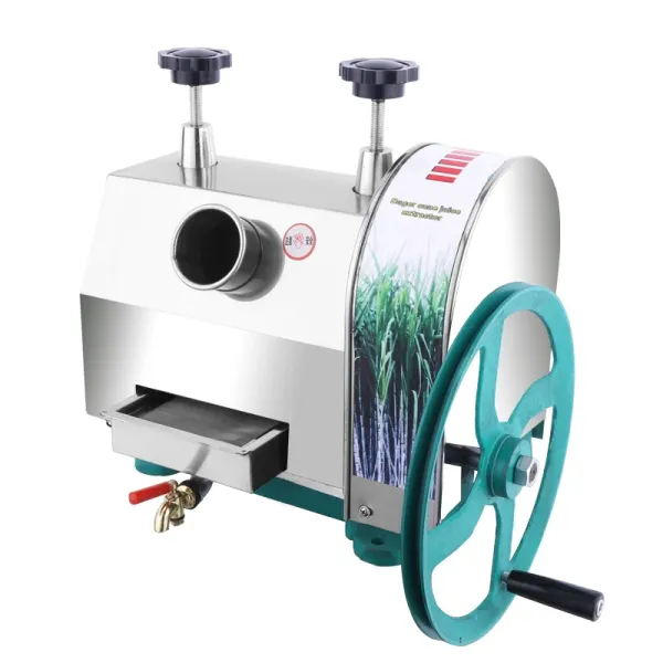 Hand-Operated Manual Mobile Sugar Cane Juice Extracting Machine: