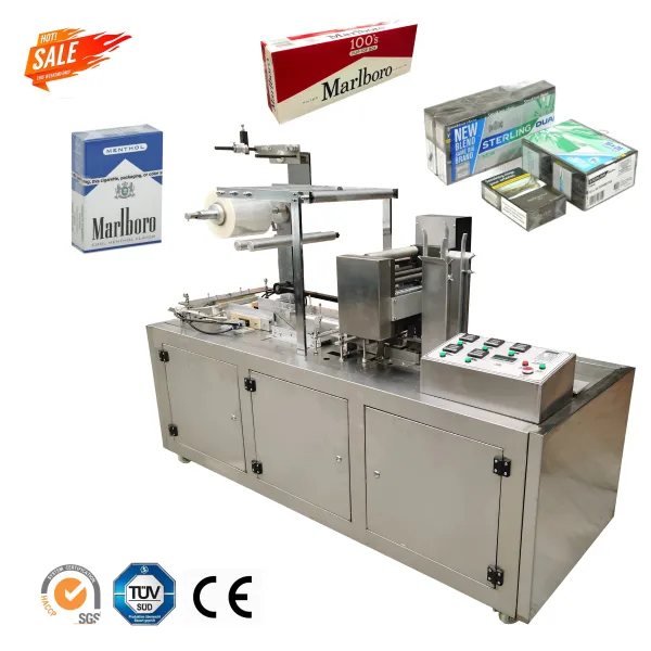 Transparent Film Packaging Cellophane Wrapping Packing Machine