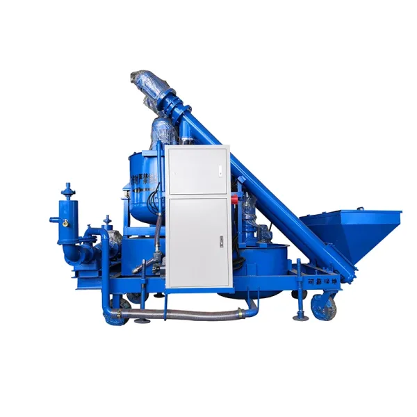 PLC Grouting System Post Tension Injection Cement Machine