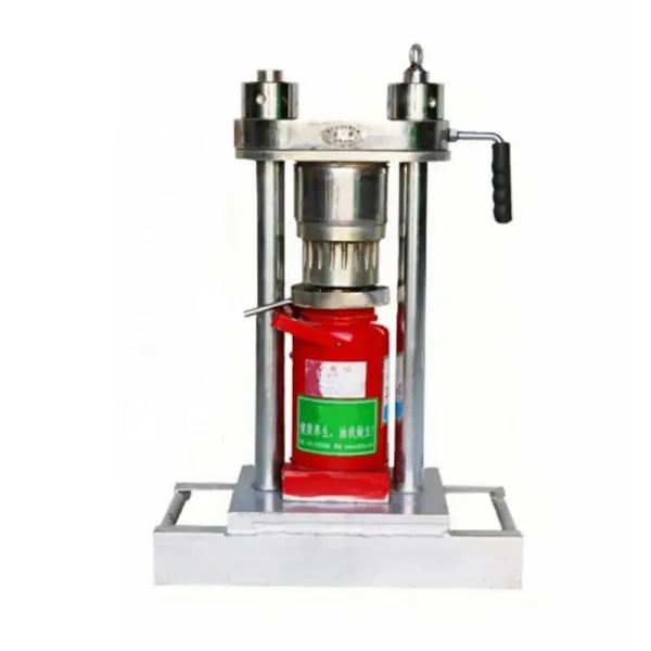 Small Manual Portable Hydraulic Cold-pressed Grain Palm Fruit Olive Flaxseed Soybean Coconut Sesame Sunflower Oil Press