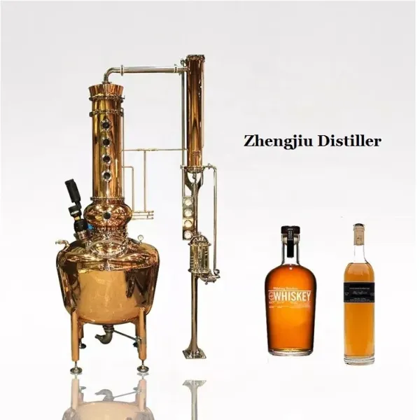 New Craft 300L All-Copper Still distiller Alcohol Distillation column machine Distilling Equipment