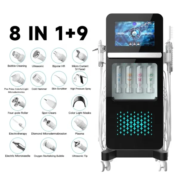 NewFace 2024 OEM 17 IN 1 Hydra Dermabrasion Face Skin Care Beauty Salon Spa Equip Hydro Facial Machine Professional Manufacturer