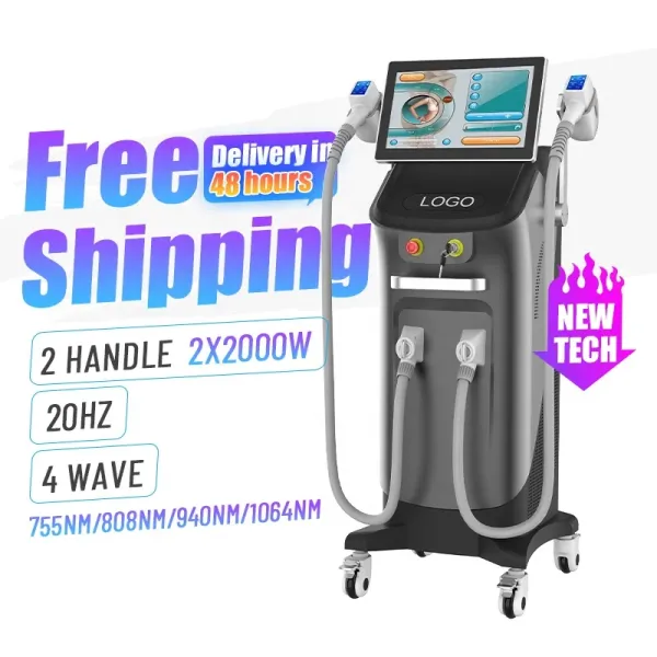 4wave 808nm lasering diodo 808nm permanent hair removal machine