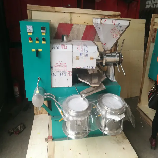 Screw Type soybean automatic oil  press machine