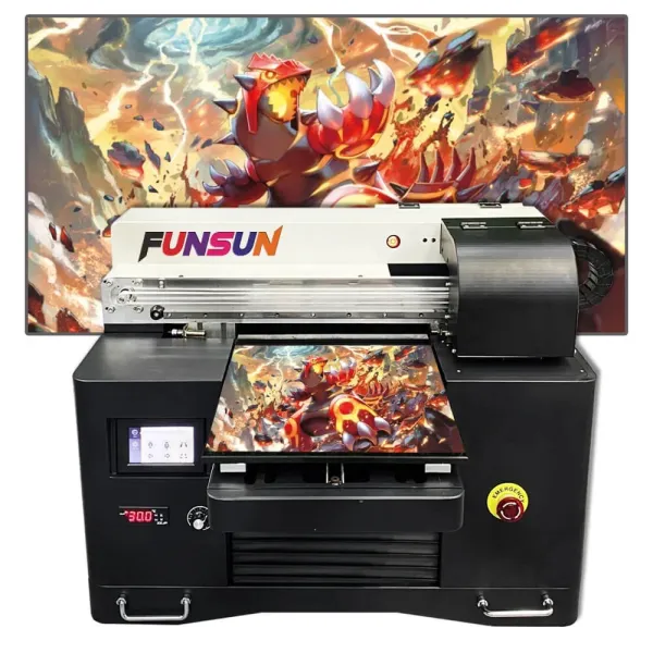 New Funsun UV Printer Inkjet Printing Hot Selling UV Flatbed Printer Digital UV Printing Machine Factory Price