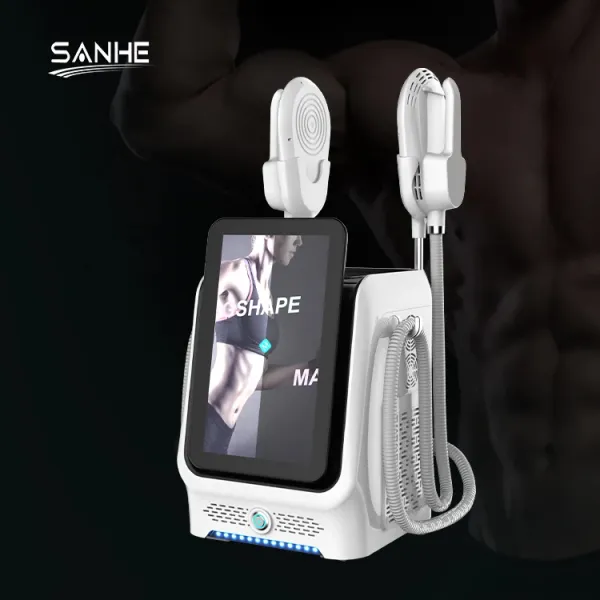 2600W High power and 2 handles muscle stimulation machine for body