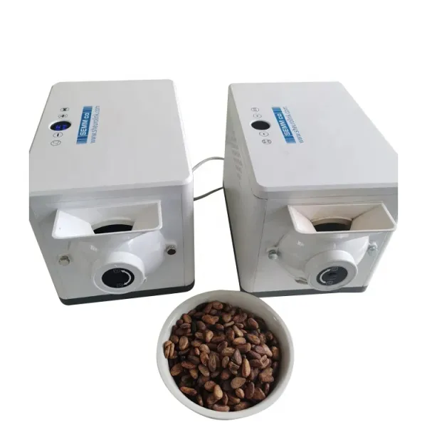 Small Capacity Rotary Roasting Machine for Cocoa Beans, Nuts, Grains, Peanuts, and Coffee Beans
