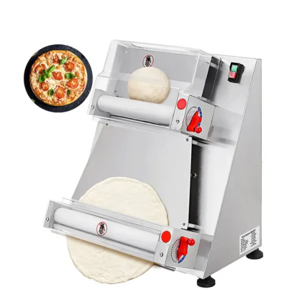 JU 16 12 inch automatic electronic pizza dough roller sheeter