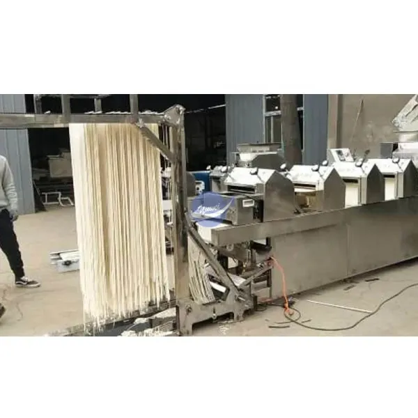 2024 Industrial food process curly thin round noodles making machine