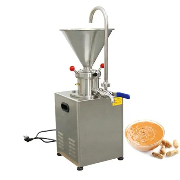 Competitive Steel Shaft Grinding Tahini Colloid Mill Peanut Butter Making Machine