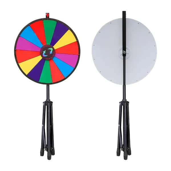 Customized Dual-Use Portable Lucky Wheel Dry Erase Prize Wheel for Sports &amp; Entertainment at Factory Price