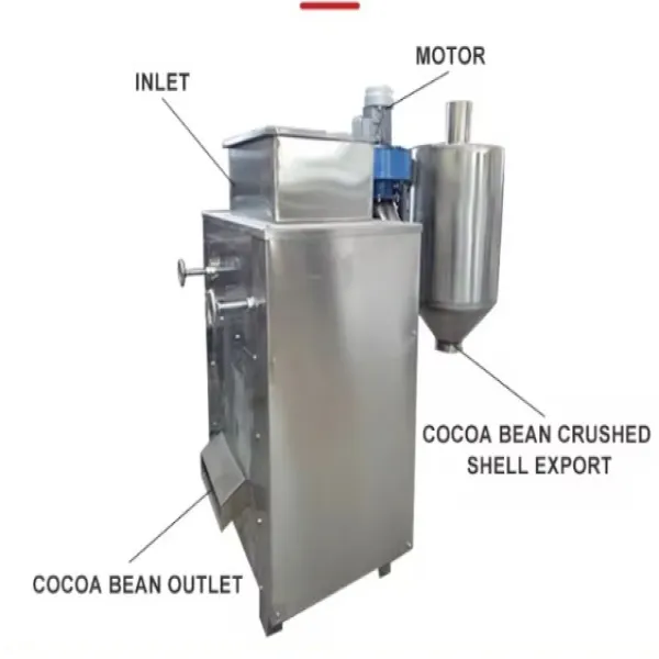 Cocoa Bean Shelling Machine: