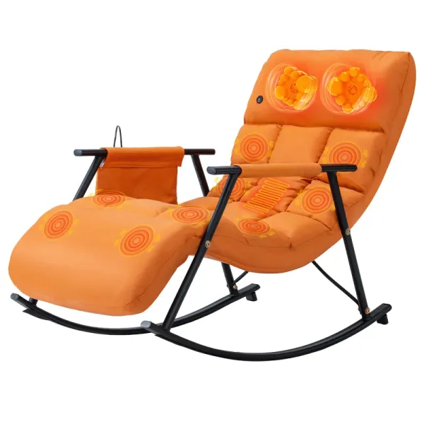 Rocking Massage Chair Whole Body Vibration Lumbar Heating Force