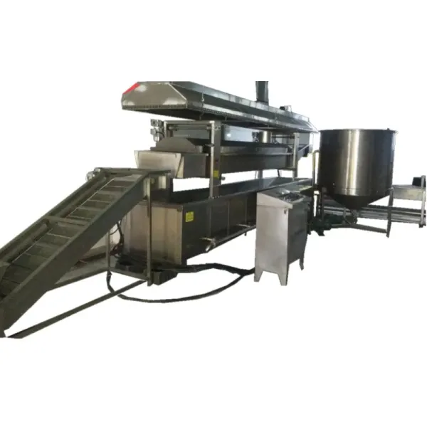 Fully automatic mesh belt fryer Electric type