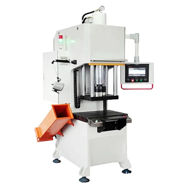 Precision Digital Electronics C Type Single arm Servo CNC Hydraulic Deep Drawing Hydraulic Presses Machine For Stainless Steel
