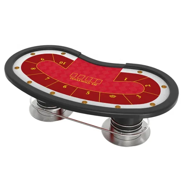 YH Casino High-Quality 96-inch Texas Poker Table: