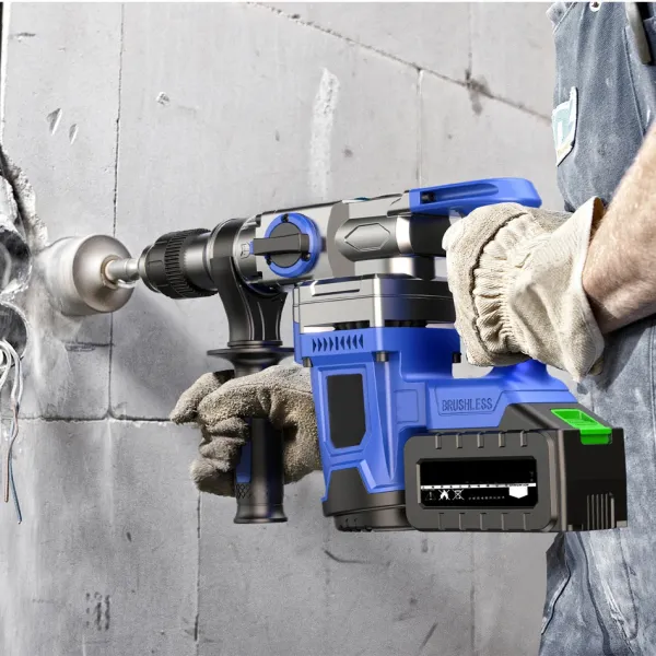 Cordless impact drill with hammer customization electric rotary hammer