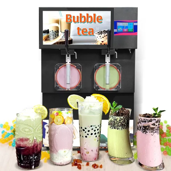 CE ETL Certified Frozen Cocktail Slush/Bubble Tea Machine