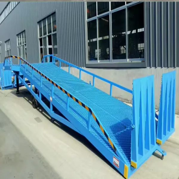 6T 8T High Quality Hydraulic Container Loading Unloading Mobile Ramp Dock