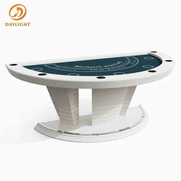 Elevate Your Gaming Space with a Luxury 6-Person Blackjack Poker Table
