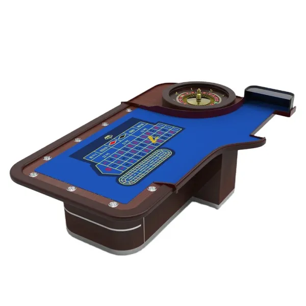 YH Factory Supply Entertainment Product Casino Roulette Tables With Customized Logo