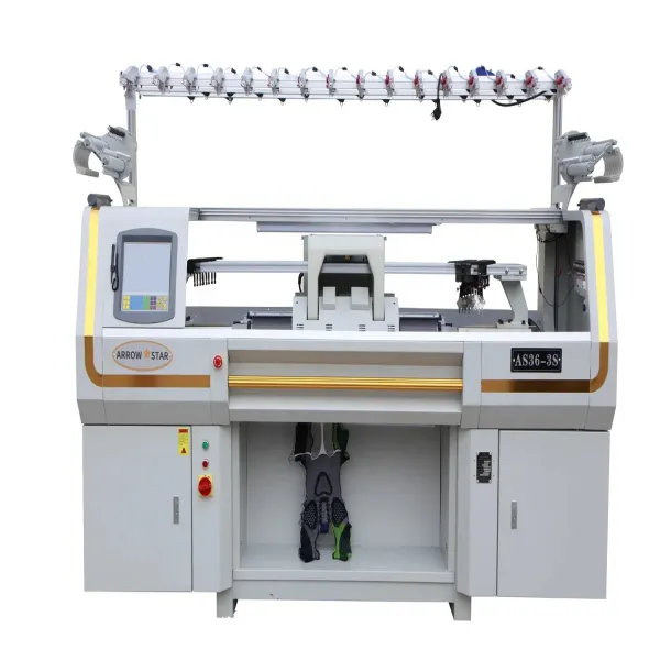 36 inch 14GG 3 system shoes upper knitting machine