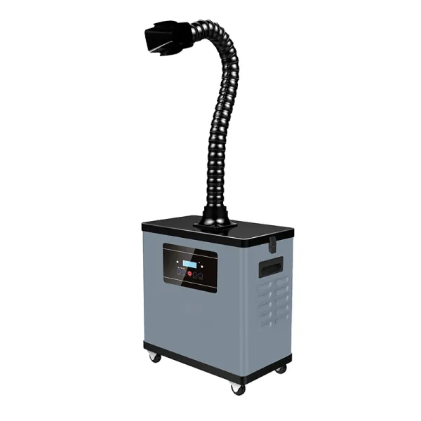 Fume Smoke Air Purifier: CO2 Smoke Filter Machine for Laser Dust Collection and Air Cleaning Equipment