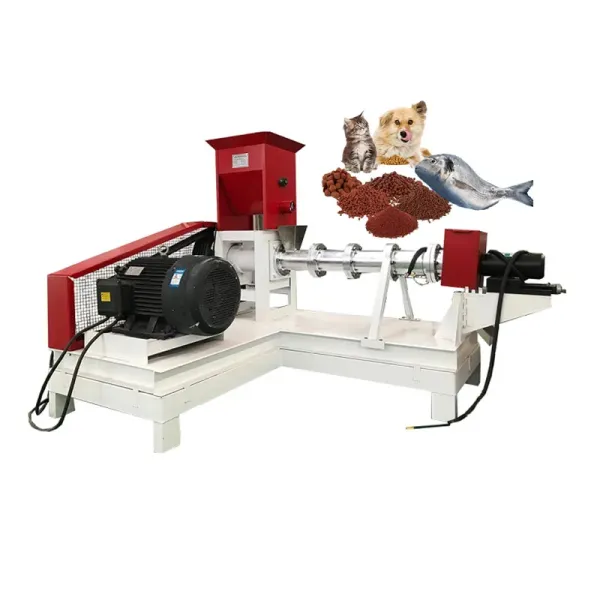 Nigeria fish feed extruder machine for farm 1mm-6mm feed pellet machine for fish cat dog food animal feed produce machine