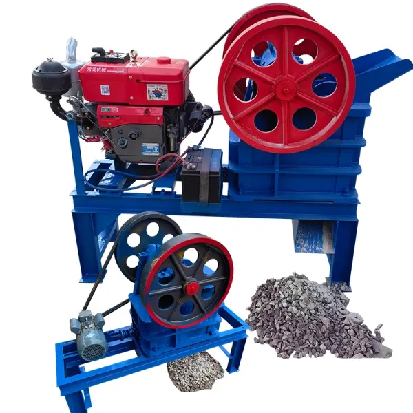 Small Scale Diesel Pe250x400 Jaw Crusher Machine and Conveyor Price Portable Mobile Jaw Crusher