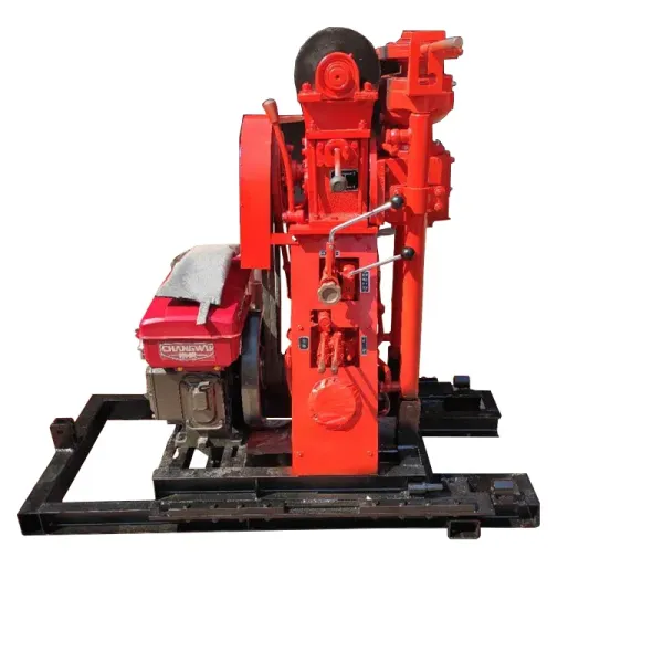 High Quality 50-100m hydraulic rotary core water well diamond geotechnical exploration drilling rig machine price