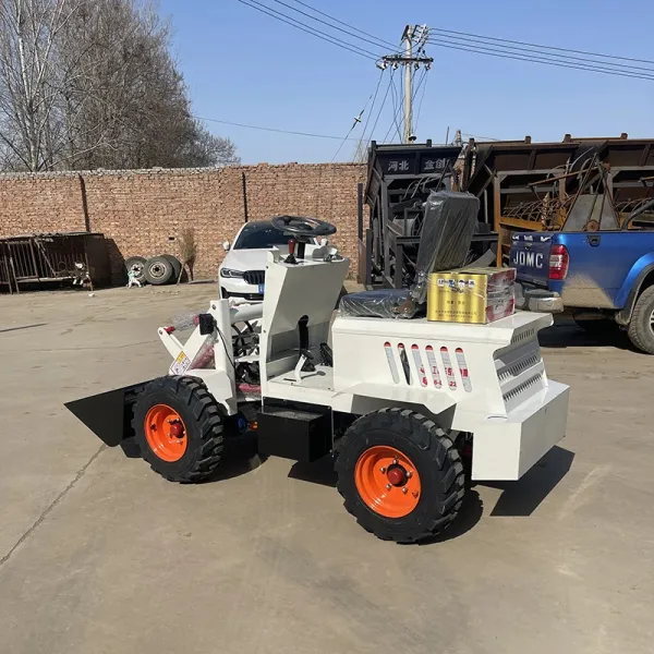 High-end electric Four-Wheel Drive Loader Multifunctional