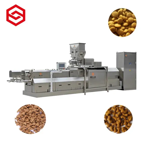 Automatic Industrial Dog Food Extrusion Machine: Pet Food Processing Equipment