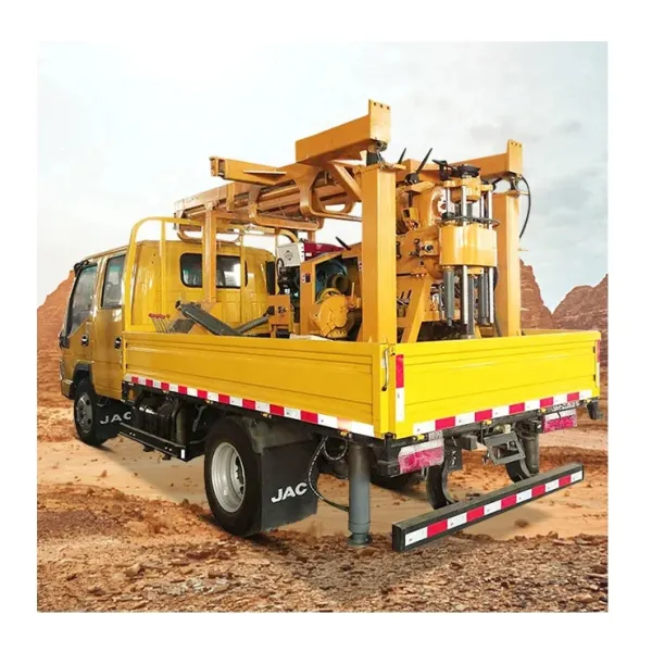 Pneumatic Water Well Drilling Rig 150m Borehole Drilling Machine